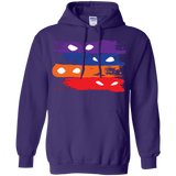Sweatshirts Purple / S Ninja Flag Pullover Hoodie