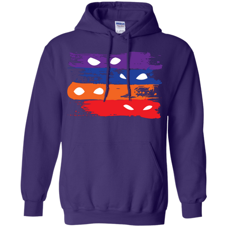 Sweatshirts Purple / S Ninja Flag Pullover Hoodie