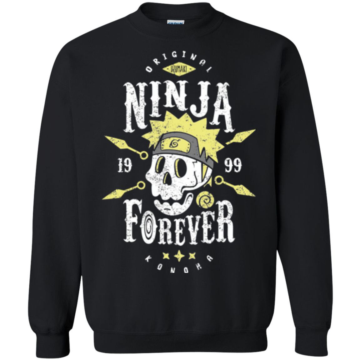 Sweatshirts Black / Small Ninja Forever Crewneck Sweatshirt