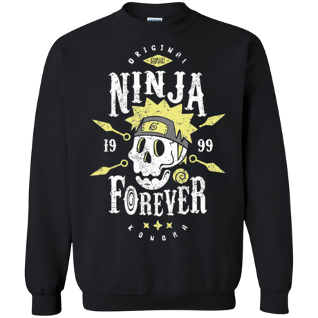 Sweatshirts Black / Small Ninja Forever Crewneck Sweatshirt