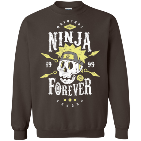Sweatshirts Dark Chocolate / Small Ninja Forever Crewneck Sweatshirt