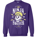 Sweatshirts Purple / Small Ninja Forever Crewneck Sweatshirt