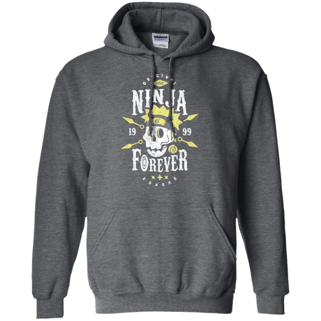 Sweatshirts Dark Heather / Small Ninja Forever Pullover Hoodie