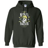 Sweatshirts Forest Green / Small Ninja Forever Pullover Hoodie