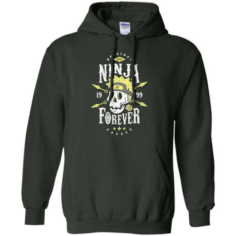 Sweatshirts Forest Green / Small Ninja Forever Pullover Hoodie