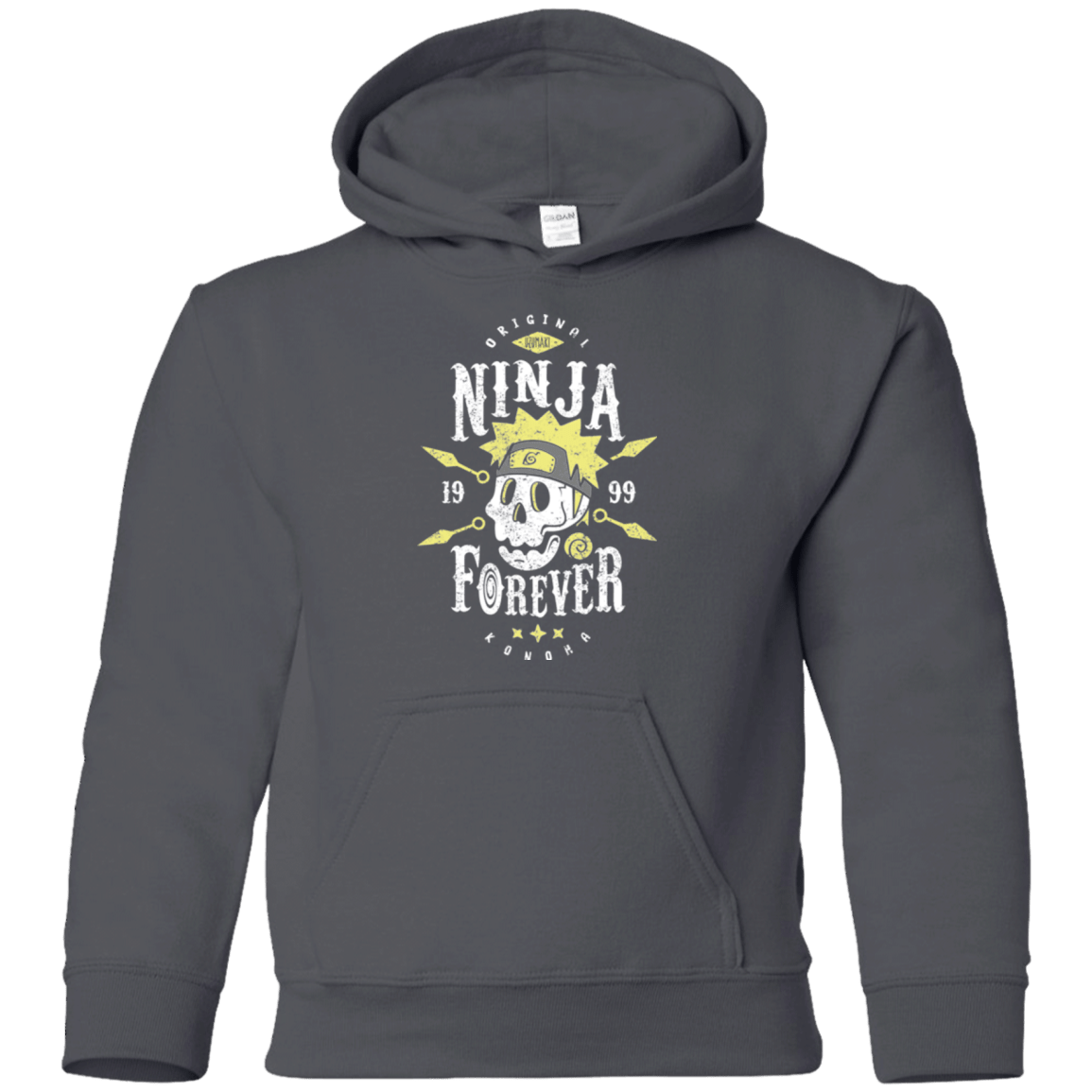 Sweatshirts Charcoal / YS Ninja Forever Youth Hoodie