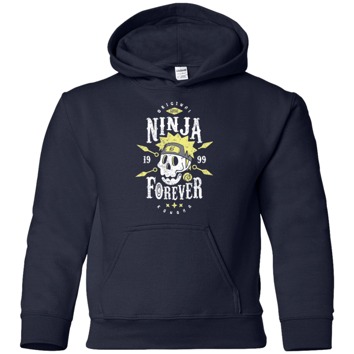 Sweatshirts Navy / YS Ninja Forever Youth Hoodie