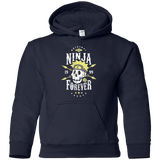 Sweatshirts Navy / YS Ninja Forever Youth Hoodie