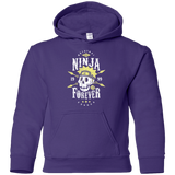 Sweatshirts Purple / YS Ninja Forever Youth Hoodie