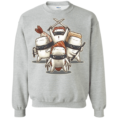 Sweatshirts Sport Grey / S Ninja Sushi Crewneck Sweatshirt