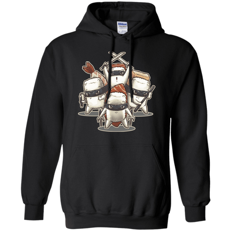 Sweatshirts Black / S Ninja Sushi Pullover Hoodie