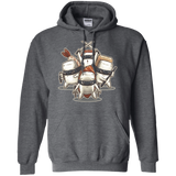 Sweatshirts Dark Heather / S Ninja Sushi Pullover Hoodie