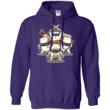 Sweatshirts Purple / S Ninja Sushi Pullover Hoodie