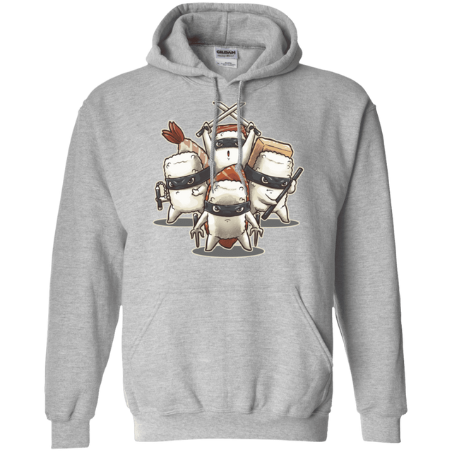 Sweatshirts Sport Grey / S Ninja Sushi Pullover Hoodie