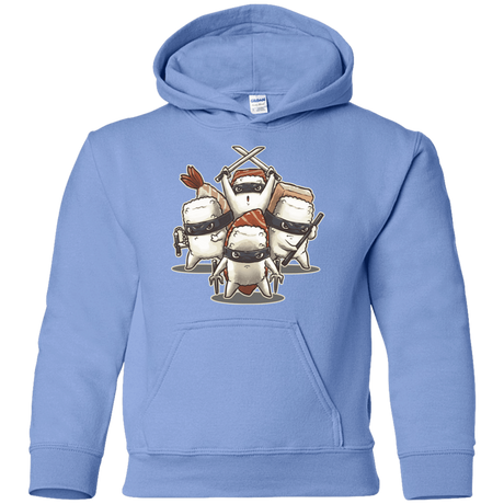 Sweatshirts Carolina Blue / YS Ninja Sushi Youth Hoodie