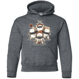 Sweatshirts Dark Heather / YS Ninja Sushi Youth Hoodie