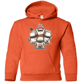 Sweatshirts Orange / YS Ninja Sushi Youth Hoodie