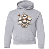 Sweatshirts Sport Grey / YS Ninja Sushi Youth Hoodie