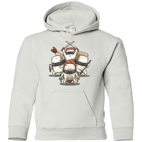 Sweatshirts White / YS Ninja Sushi Youth Hoodie