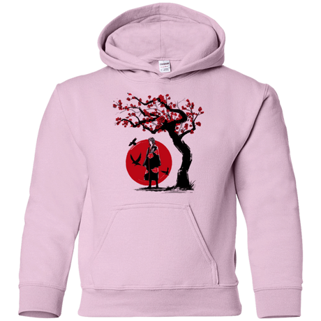 Sweatshirts Light Pink / YS Ninja under the sun Youth Hoodie