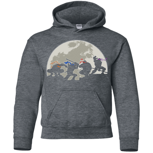 Sweatshirts Dark Heather / YS Ninja Youth Hoodie