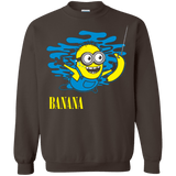 Sweatshirts Dark Chocolate / Small Nirvana Banana Crewneck Sweatshirt