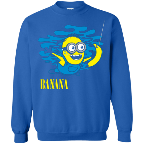 Sweatshirts Royal / Small Nirvana Banana Crewneck Sweatshirt