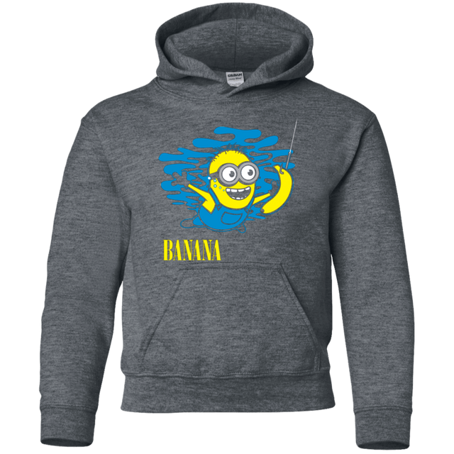 Sweatshirts Dark Heather / YS Nirvana Banana Youth Hoodie