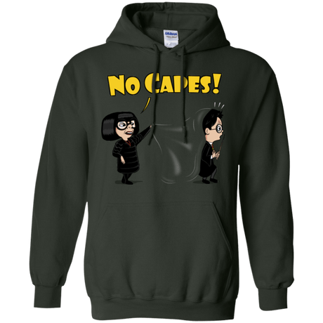 Sweatshirts Forest Green / Small No Capes Pullover Hoodie