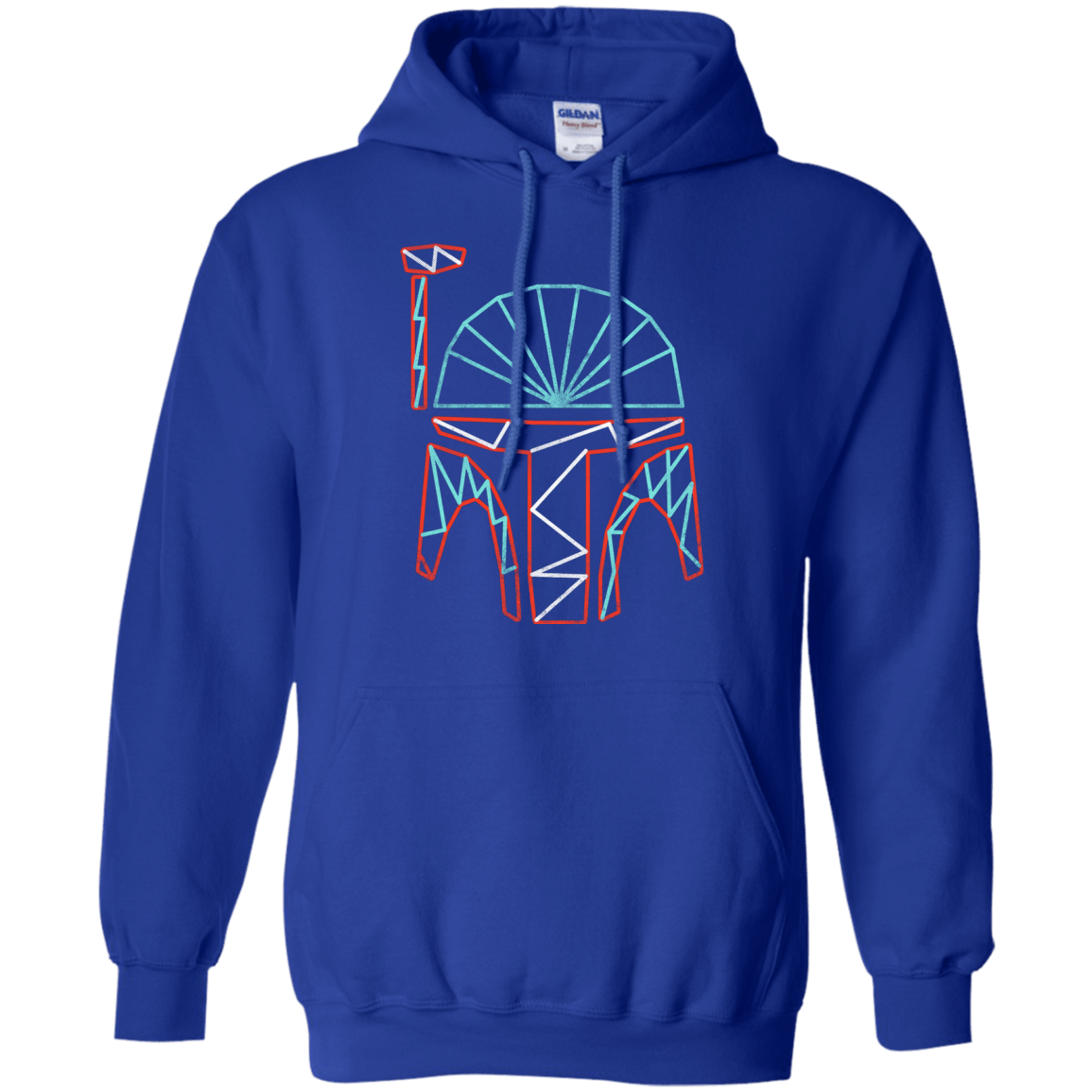 Sweatshirts Royal / S No Distintergrations Pullover Hoodie