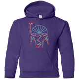 Sweatshirts Purple / YS No Distintergrations Youth Hoodie
