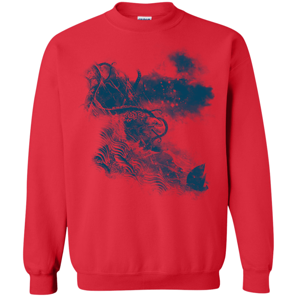Sweatshirts Red / S No Escape Crewneck Sweatshirt