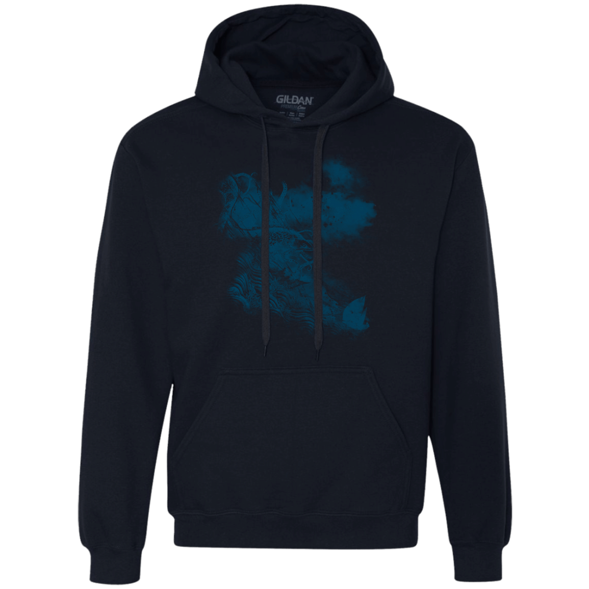 Sweatshirts Navy / S No Escape Premium Fleece Hoodie
