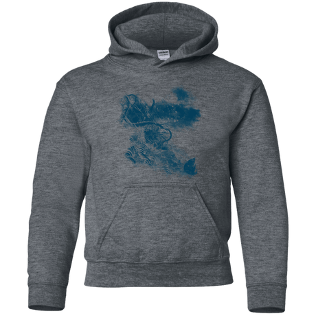 Sweatshirts Dark Heather / YS No Escape Youth Hoodie