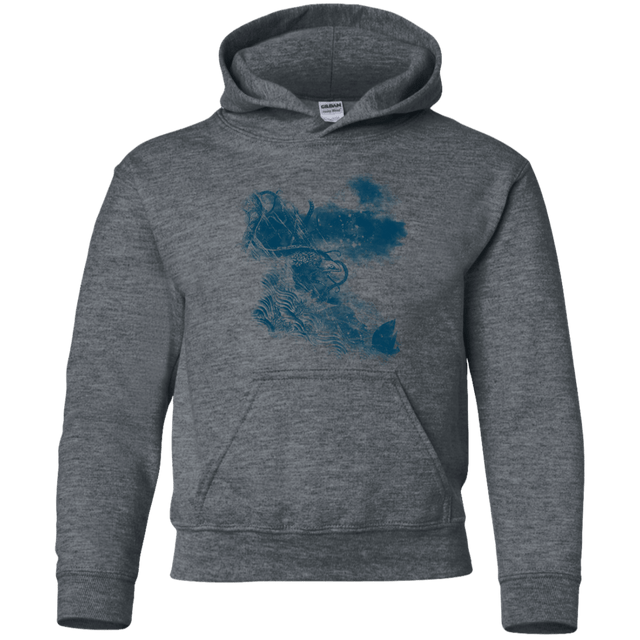 Sweatshirts Dark Heather / YS No Escape Youth Hoodie