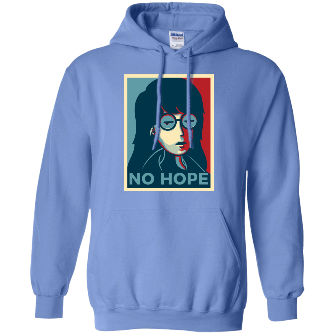 Sweatshirts Carolina Blue / S No Life. No Hope. No Future Pullover Hoodie