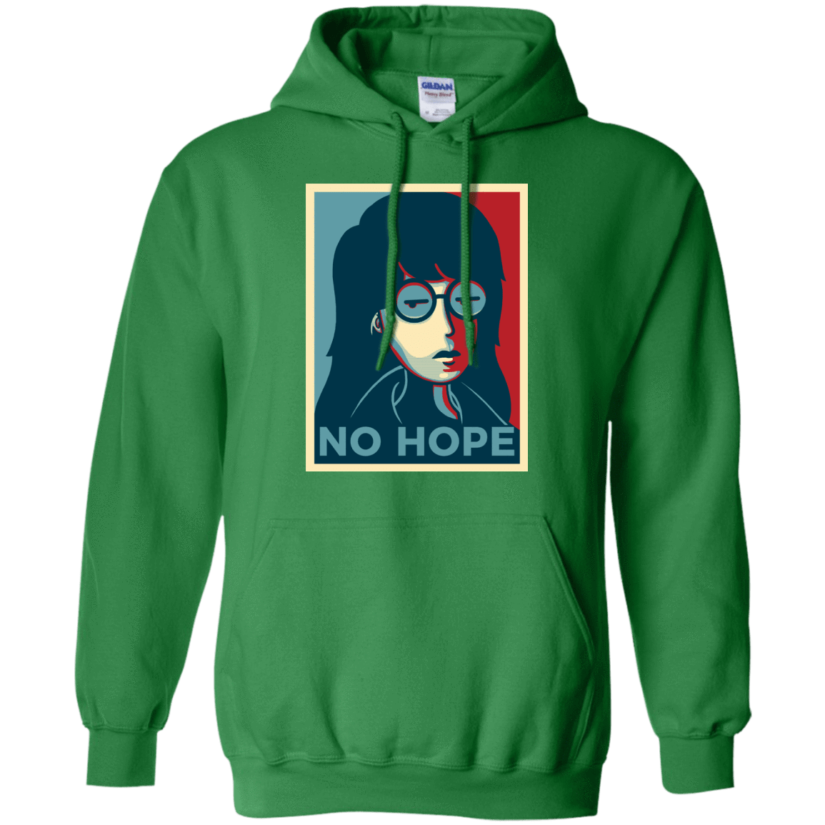 Sweatshirts Irish Green / S No Life. No Hope. No Future Pullover Hoodie