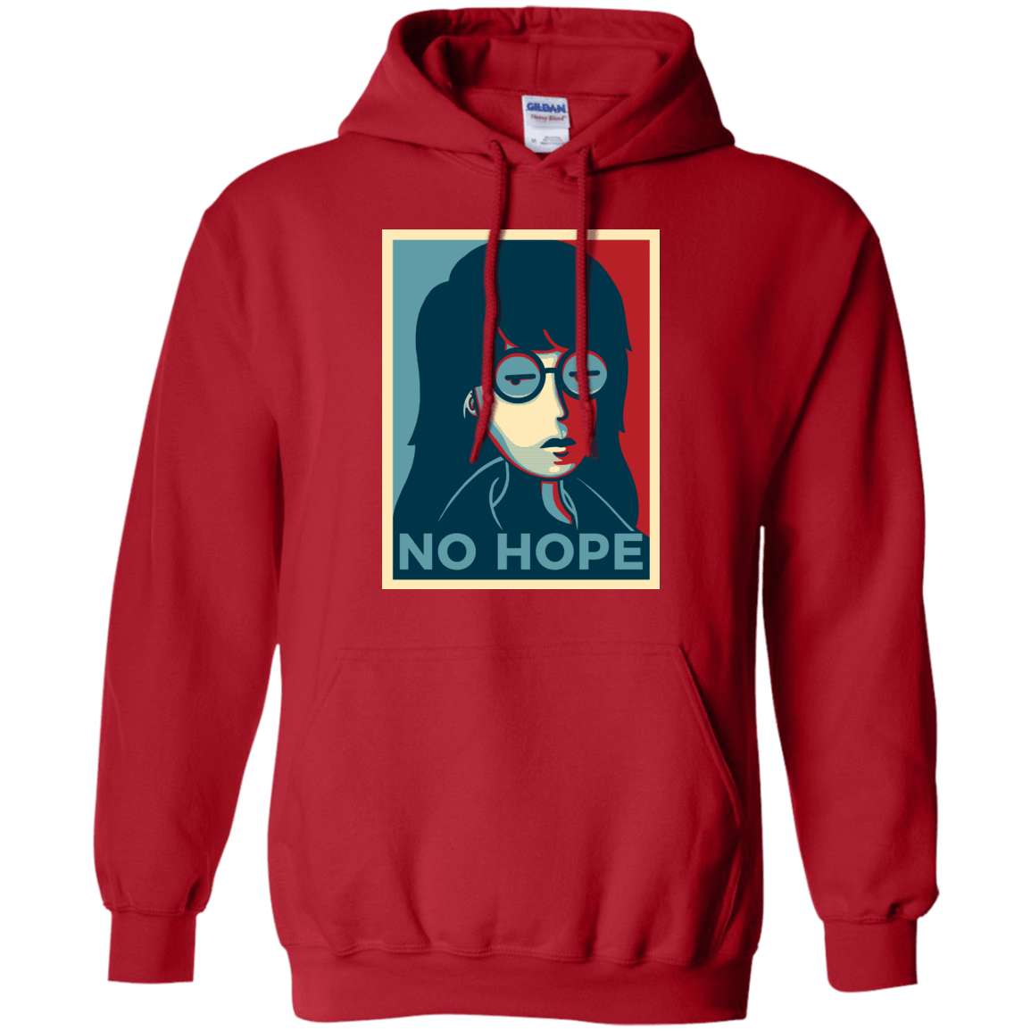 Sweatshirts Red / S No Life. No Hope. No Future Pullover Hoodie