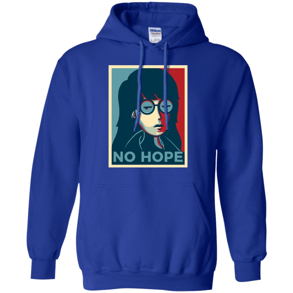 Sweatshirts Royal / S No Life. No Hope. No Future Pullover Hoodie