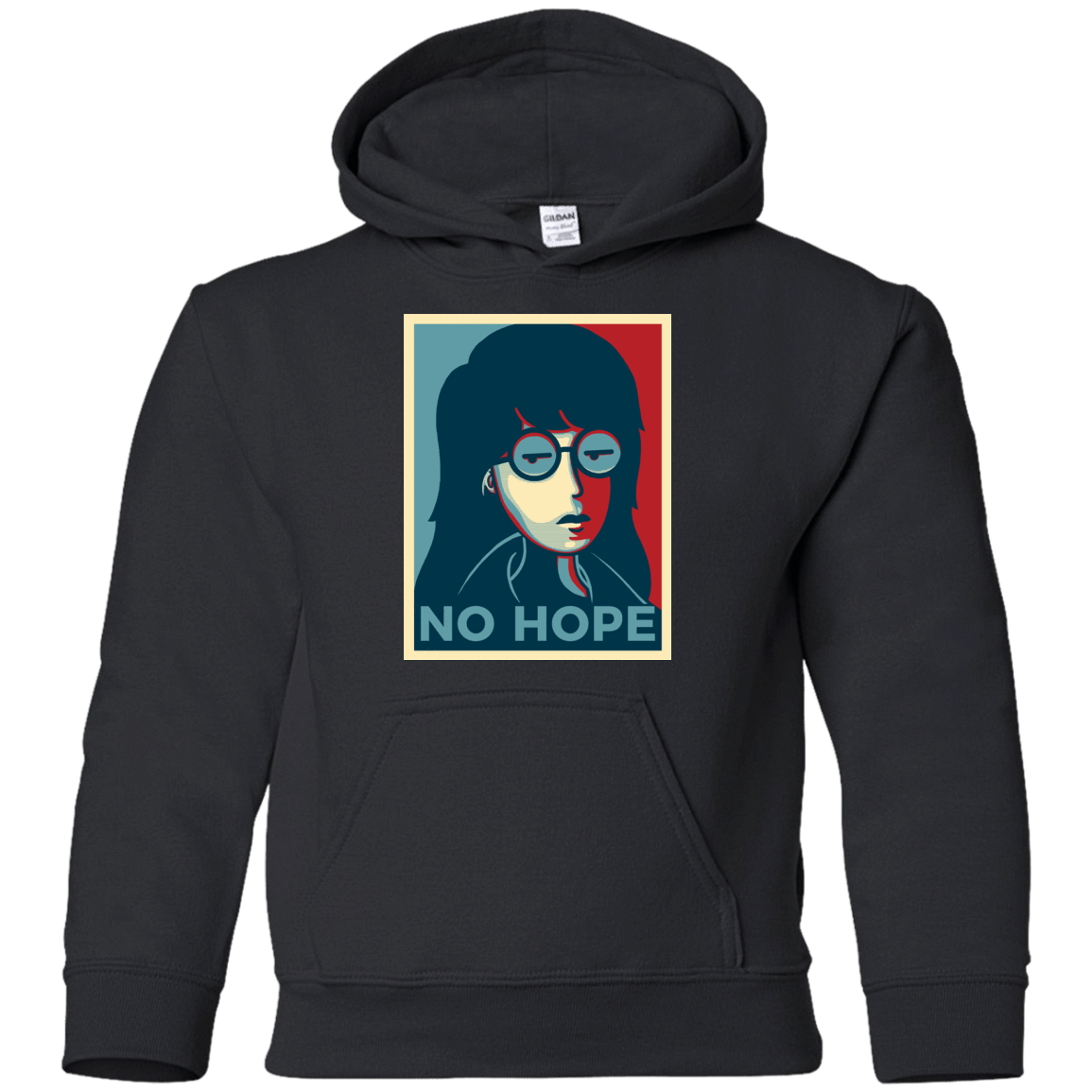 Sweatshirts Black / YS No Life. No Hope. No Future Youth Hoodie