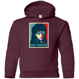 Sweatshirts Maroon / YS No Life. No Hope. No Future Youth Hoodie