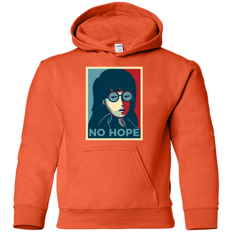 Sweatshirts Orange / YS No Life. No Hope. No Future Youth Hoodie