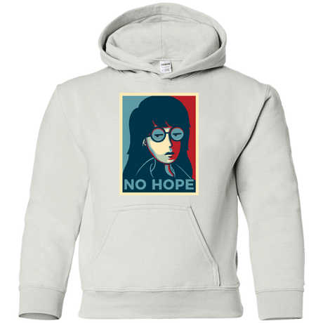 Sweatshirts White / YS No Life. No Hope. No Future Youth Hoodie