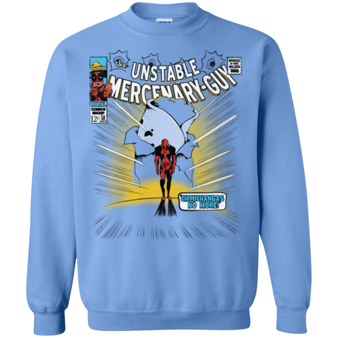 Sweatshirts Carolina Blue / Small No More Crewneck Sweatshirt