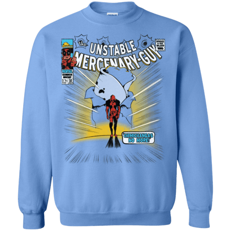 Sweatshirts Carolina Blue / Small No More Crewneck Sweatshirt