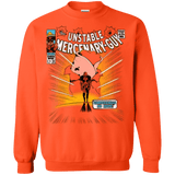 Sweatshirts Orange / Small No More Crewneck Sweatshirt