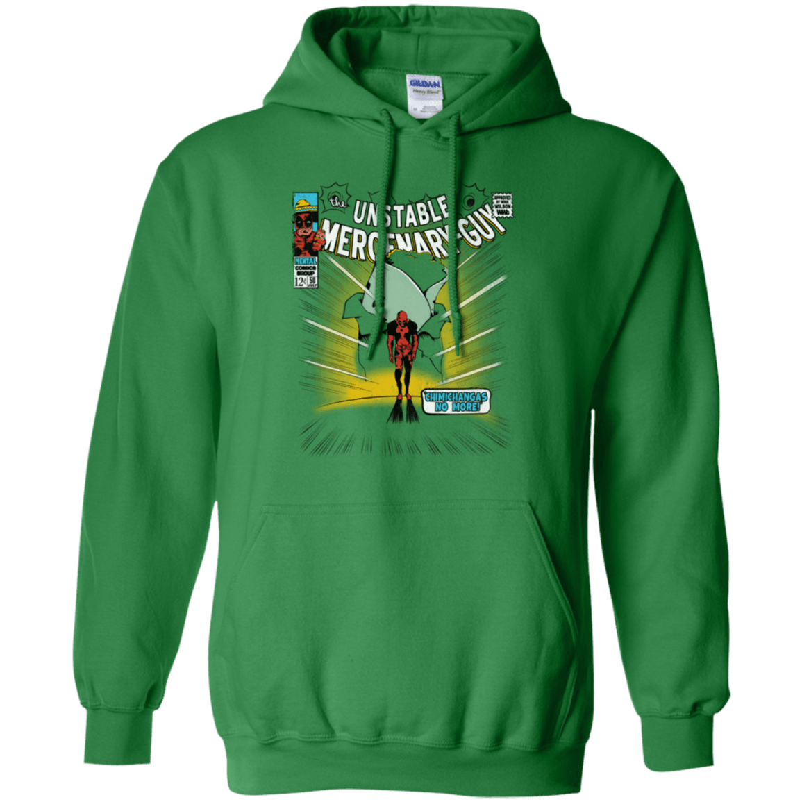 Sweatshirts Irish Green / Small No More Pullover Hoodie