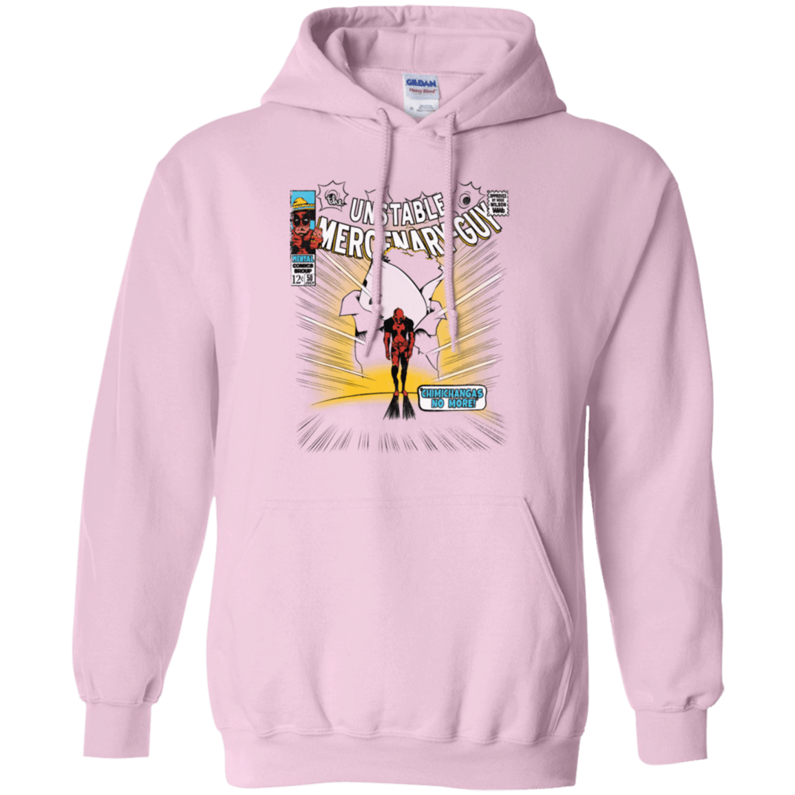 Sweatshirts Light Pink / Small No More Pullover Hoodie