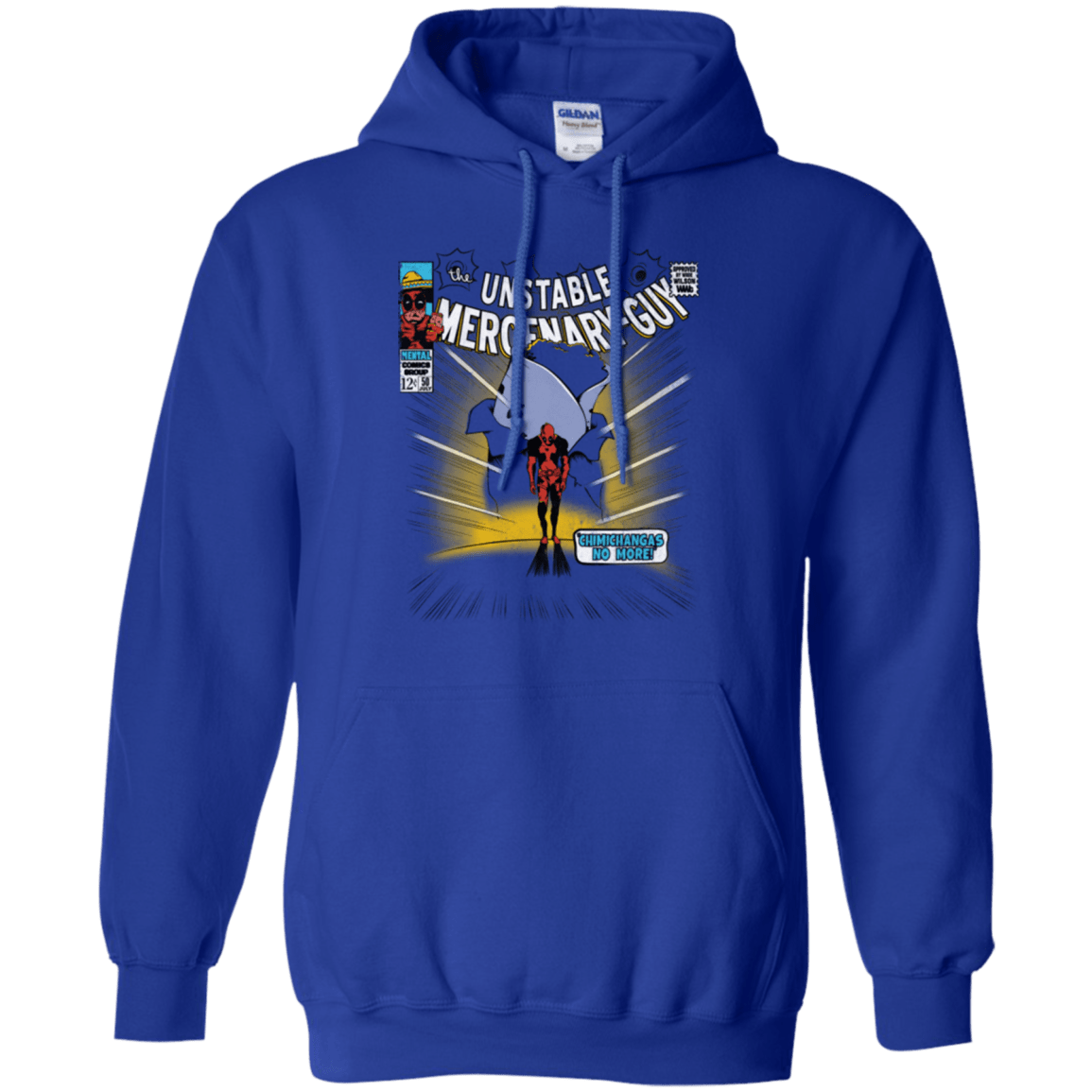 Sweatshirts Royal / Small No More Pullover Hoodie