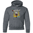 Sweatshirts Dark Heather / YS No More Youth Hoodie